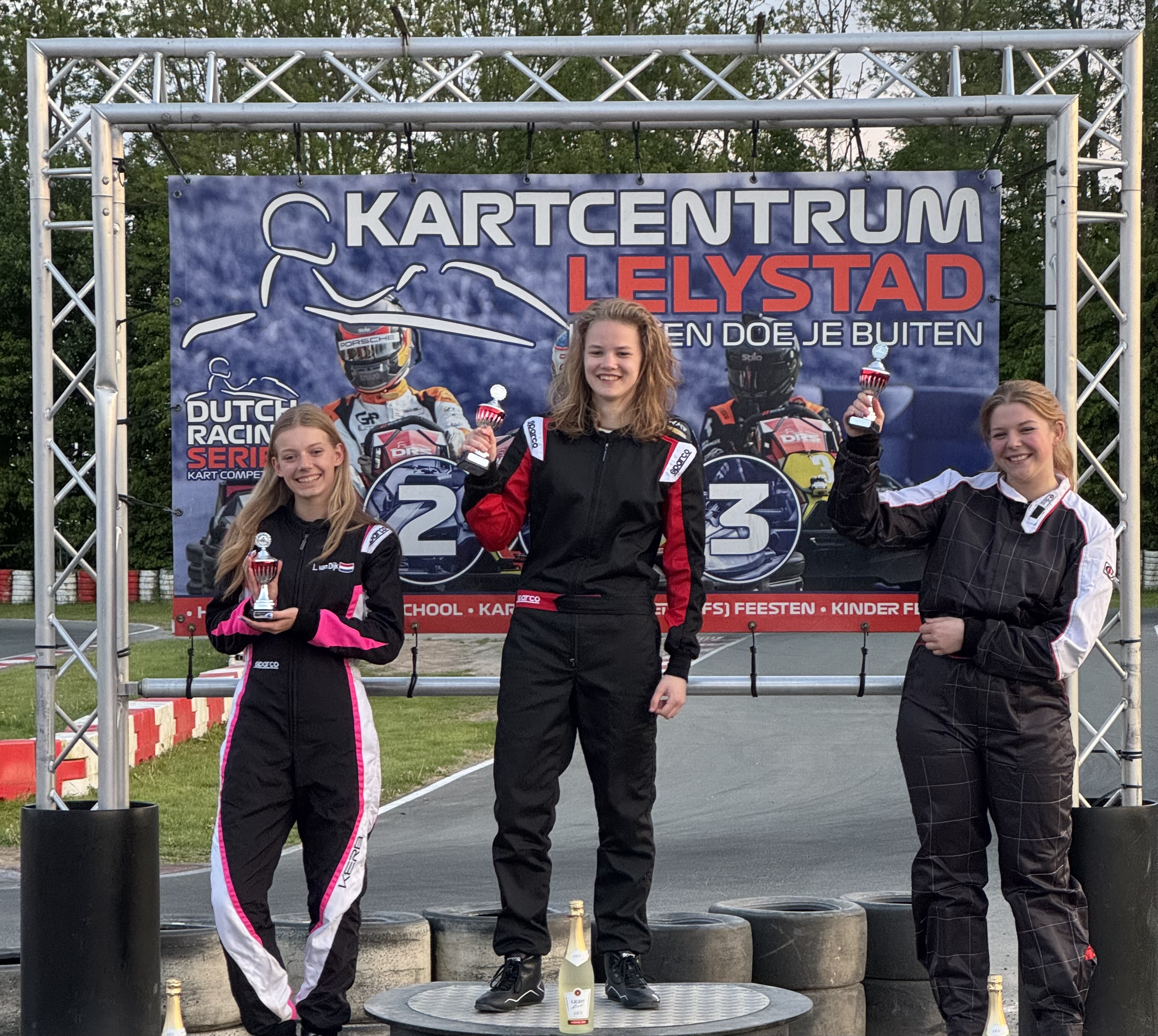 Women’s Only Kartcompetitie Race 1 – Lelystad
