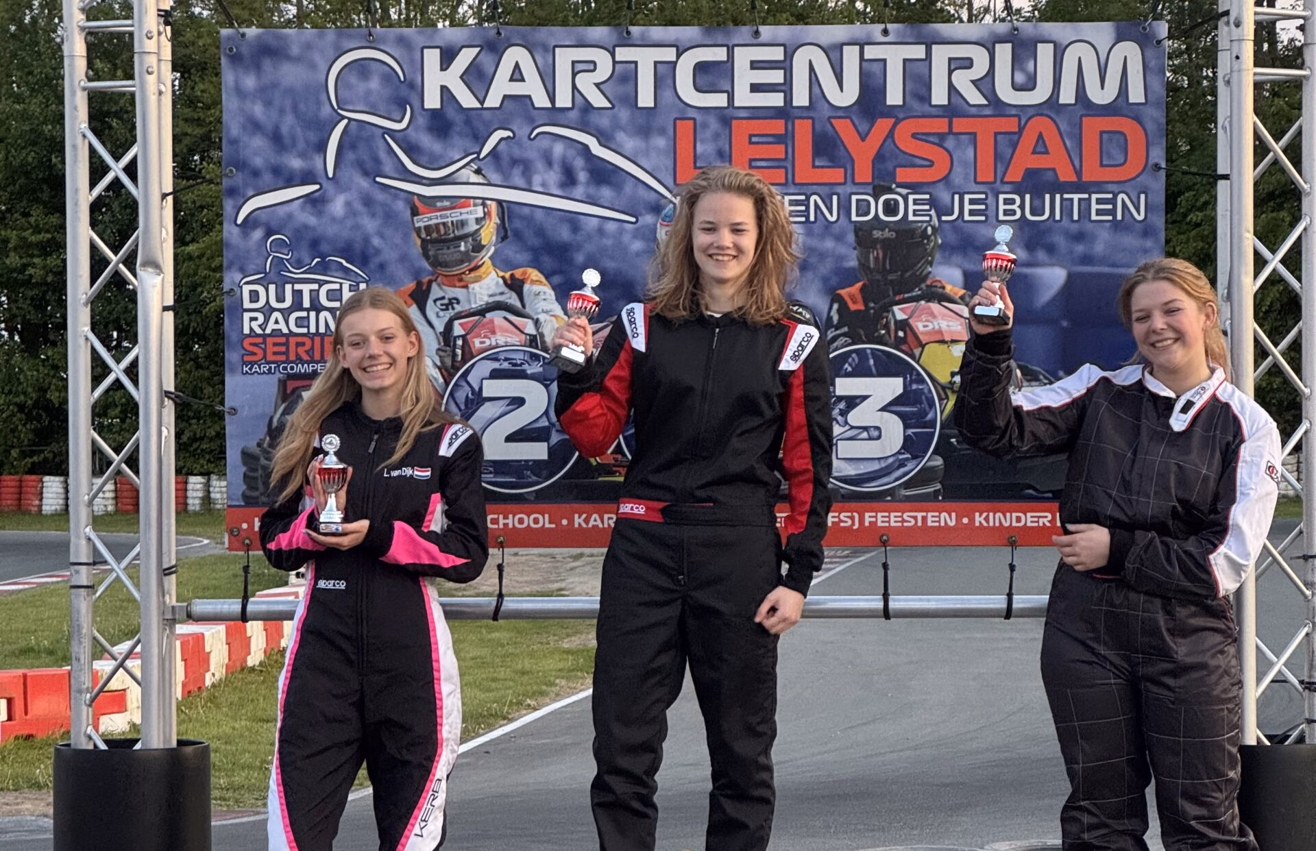 Podium Women's Only Race 1 Lelystad